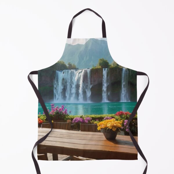 Item preview, Nature’s Embrace: Terrace Café by the Falls designed and sold by BlareBlare.