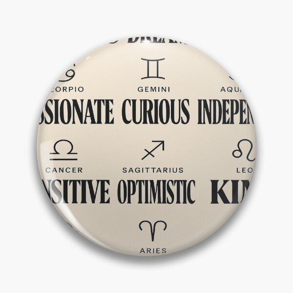 Item preview, Traits of Astrological Signs designed and sold by GalenaDeco.