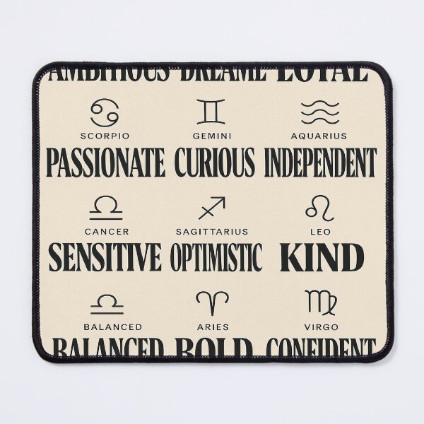 Item preview, Traits of Astrological Signs designed and sold by GalenaDeco.