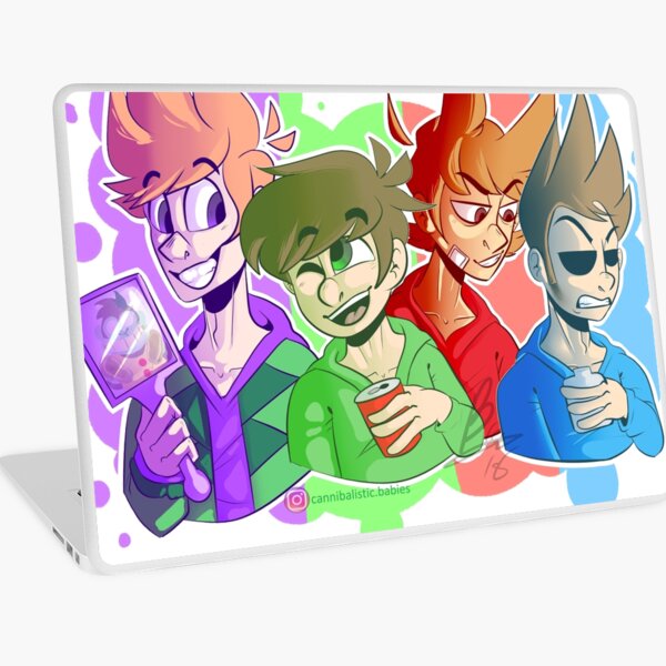 Download Eddsworld Characters During An Intense Scene Wallpaper