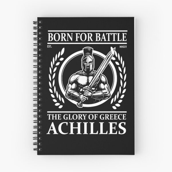 Item preview, Achilles Greek hero, born for battle designed and sold by RetroMaritalArt.
