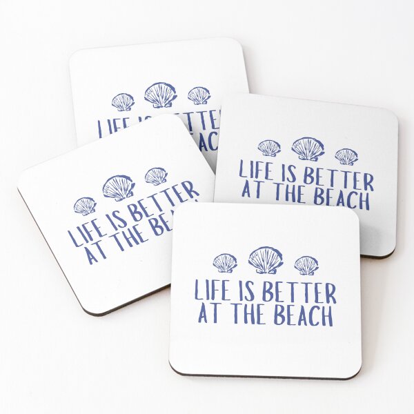 Item preview, life is better at the beach designed and sold by Serendipity Studios.