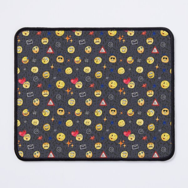 Item preview, 090 Emojis Black BG designed and sold by monika-holle.