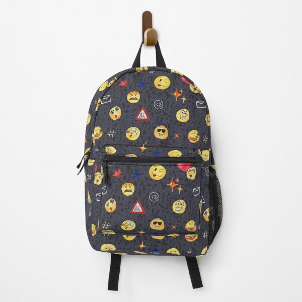 Item preview, 090 Emojis Black BG designed and sold by monika-holle.