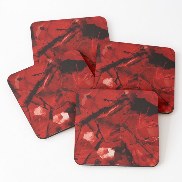 Item preview, Abstract Night , High contrast red watercolor  designed and sold by NickDedidis.