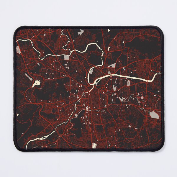 Item preview, Pune City Map of Maharashtra, India - Vector designed and sold by deMAP.