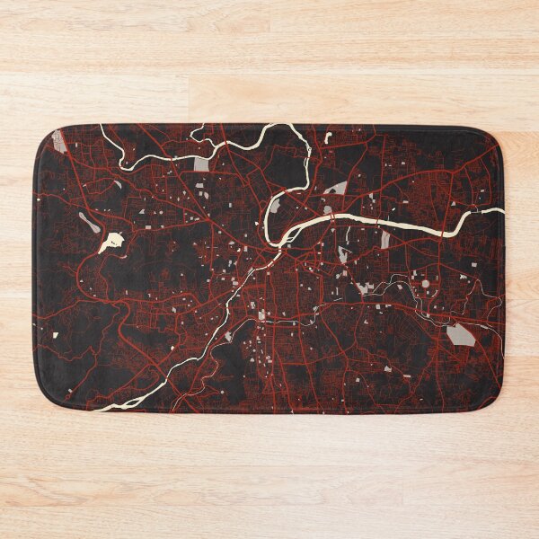 Item preview, Pune City Map of Maharashtra, India - Vector designed and sold by deMAP.
