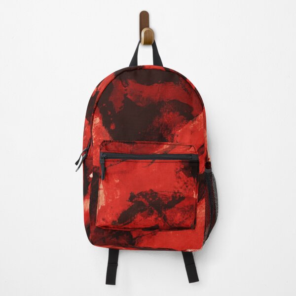 Item preview, Abstract Forest high contrast red watercolor designed and sold by NickDedidis.