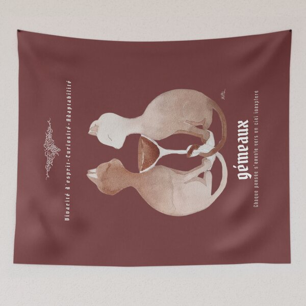 Item preview, Oeno-Astrology: Gemini in Wine designed and sold by vinsurtoile.