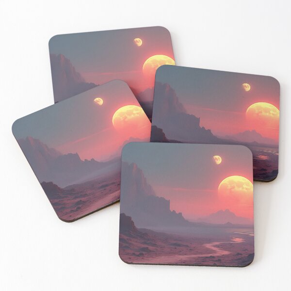 Item preview, Twin moons designed and sold by fireytoad.