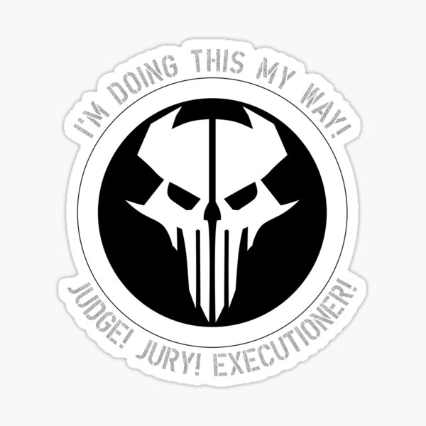 Item preview, Judge Jury Executioner designed and sold by Junstable.
