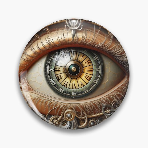Item preview, Steampunk Clock Eye designed and sold by Intriguing Designs.