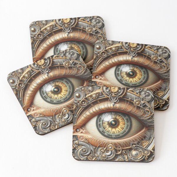 Item preview, Steampunk Clock Eye designed and sold by Intriguing Designs.