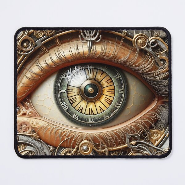 Item preview, Steampunk Clock Eye designed and sold by Intriguing Designs.