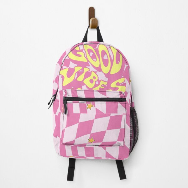 Item preview, Good Vibes Only – Wavy Retro Checkered Art designed and sold by M-ormin.