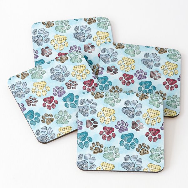Item preview, Zentangle Pawprint Pattern designed and sold by PastelPuppy.