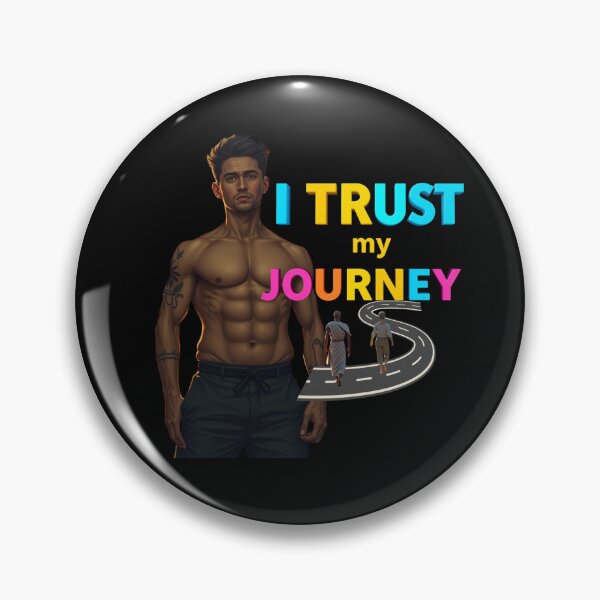 Item preview, I TRUST MY JOURNEY T-SHIRT – Inspirational Motivational Unisex Graphic Tee designed and sold by Mikel-empire.