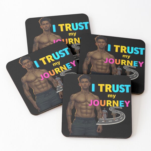 Item preview, I TRUST MY JOURNEY T-SHIRT – Inspirational Motivational Unisex Graphic Tee designed and sold by Mikel-empire.