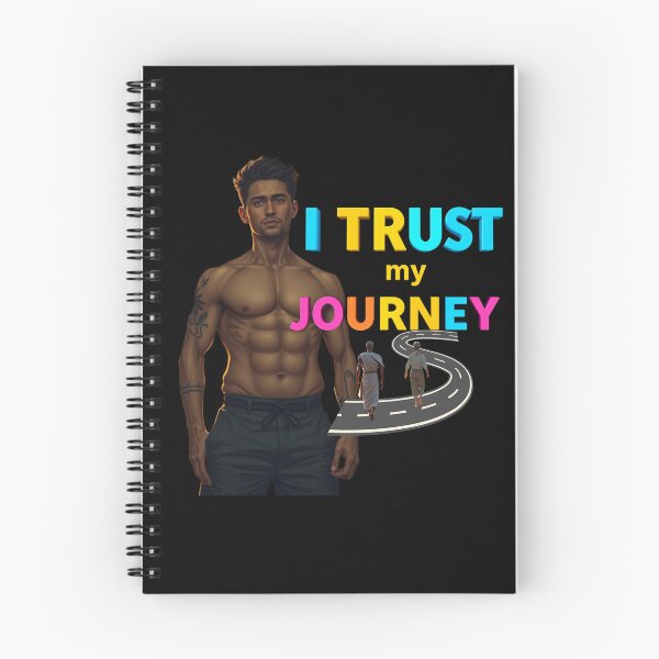 Item preview, I TRUST MY JOURNEY T-SHIRT – Inspirational Motivational Unisex Graphic Tee designed and sold by Mikel-empire.
