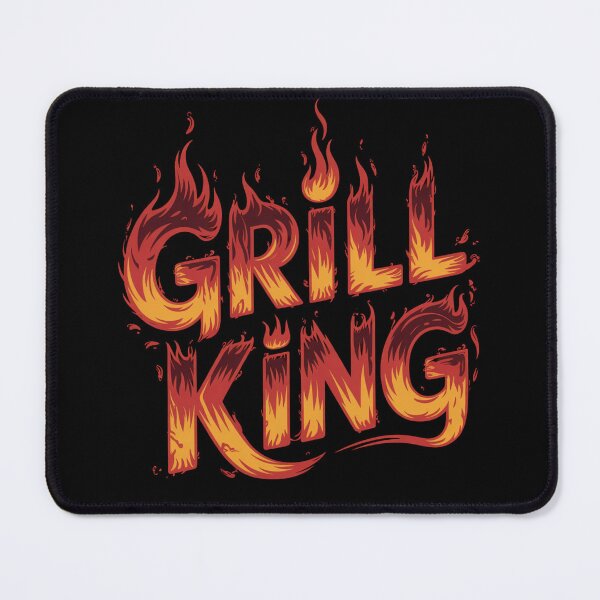 Item preview, Grill King – Bold Father's Day BBQ Design for the Ultimate Grill Master designed and sold by Ela-graphicwiz.