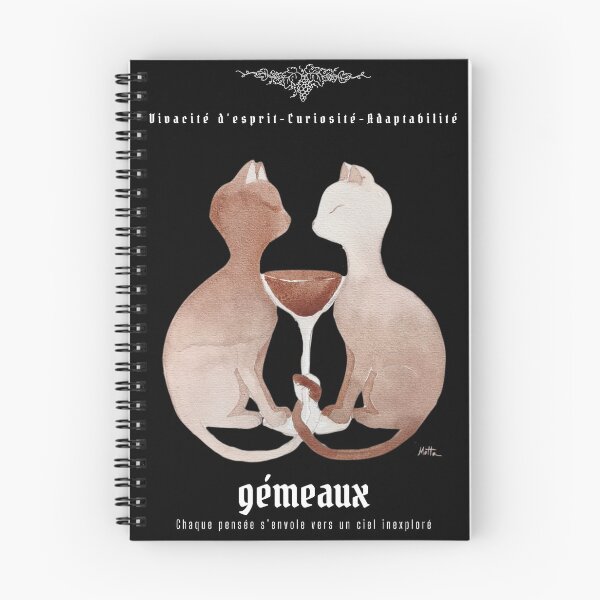 Item preview, Oeno-Astrology: Gemini in Wine designed and sold by vinsurtoile.
