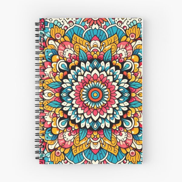 Item preview, Colorful mandala flower composition designed and sold by Sigtrix.