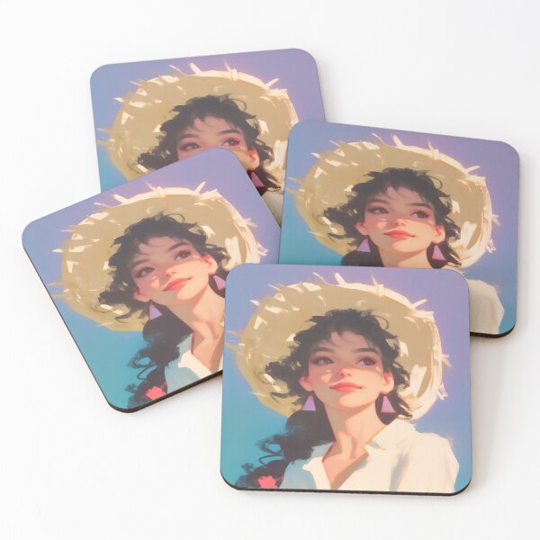 Item preview, Vintage Summer Portrait designed and sold by Joeartzz.