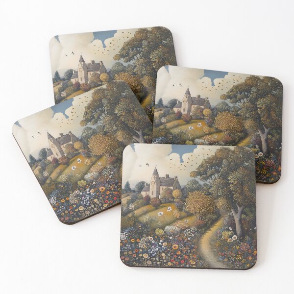 Item preview, Floral English Village designed and sold by thewandswant.