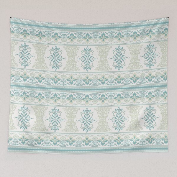 Item preview, Classic Damask seamless Border Pattern designed and sold by Alynek-Design.