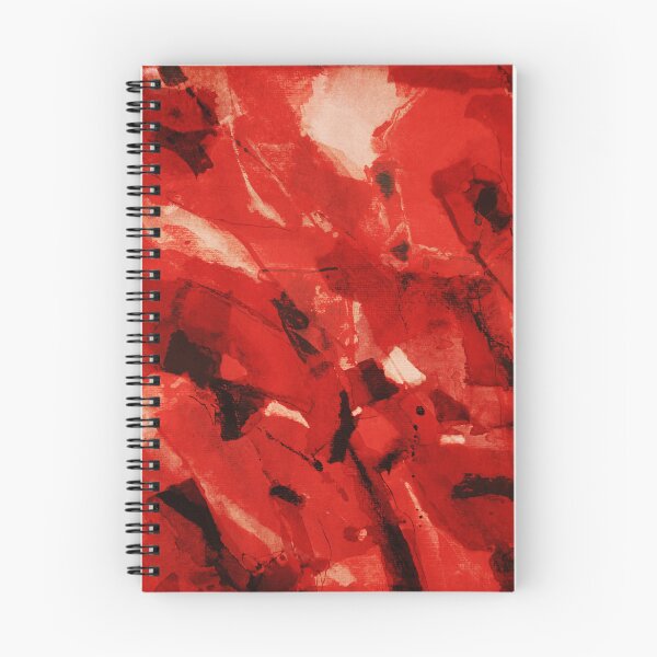 Item preview, Abstract Waves , Vivid Red and White  designed and sold by NickDedidis.