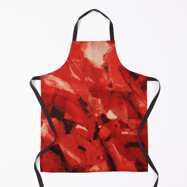 Item preview, Abstract Waves , Vivid Red and White  designed and sold by NickDedidis.