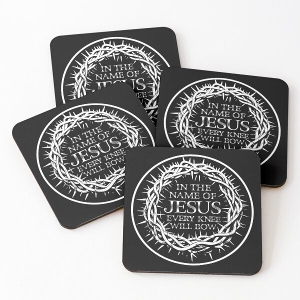 Item preview, Philippians 2:10 At The Name Of Jesus EVERY KNEE WILL BOW designed and sold by plushism.