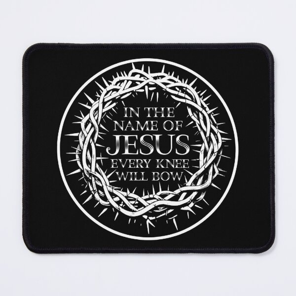Item preview, Philippians 2:10 At The Name Of Jesus EVERY KNEE WILL BOW designed and sold by plushism.