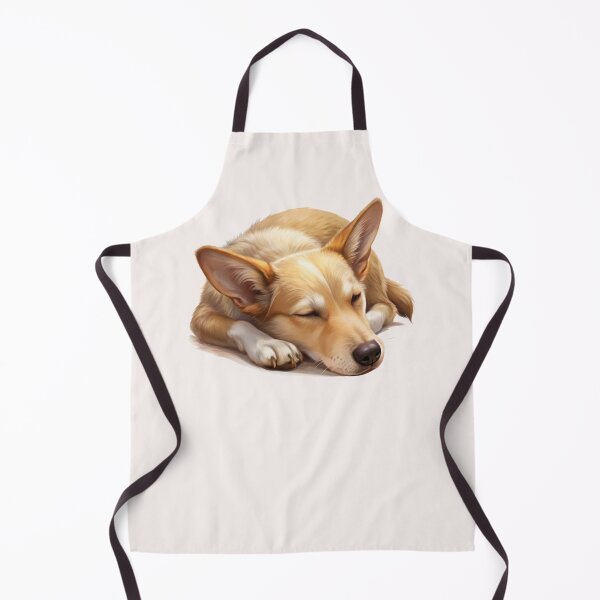 Item preview, A cute sleeping dog designed and sold by knappidesign.