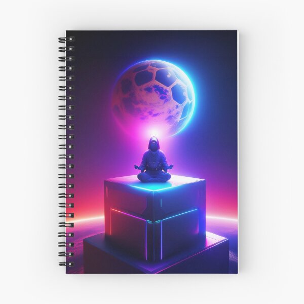 Item preview, The Cybernetic Monk and the Living Satellite designed and sold by HighestMind_888.