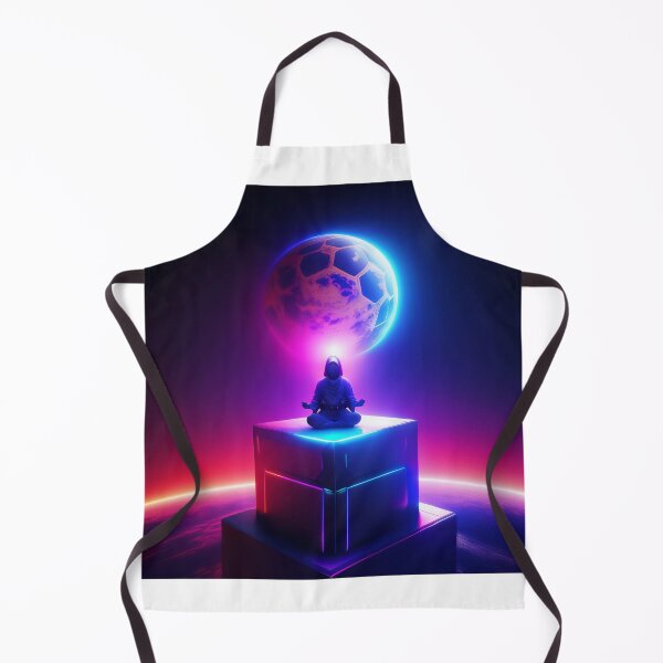 Item preview, The Cybernetic Monk and the Living Satellite designed and sold by HighestMind_888.