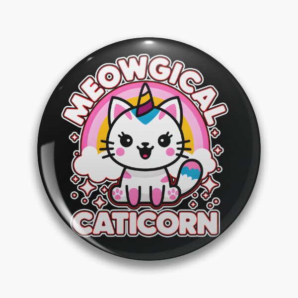 Item preview, Cute Meowgical Caticorn Kawaii For Cats Lovers designed and sold by ViktoonShirts.