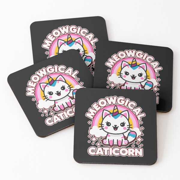 Item preview, Cute Meowgical Caticorn Kawaii For Cats Lovers designed and sold by ViktoonShirts.