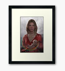 Death Stranding Lindsay Wagner Framed Print