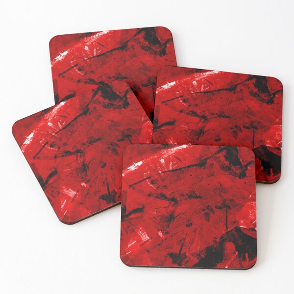 Item preview, Abstract Space Energy , vivid Red and White  designed and sold by NickDedidis.