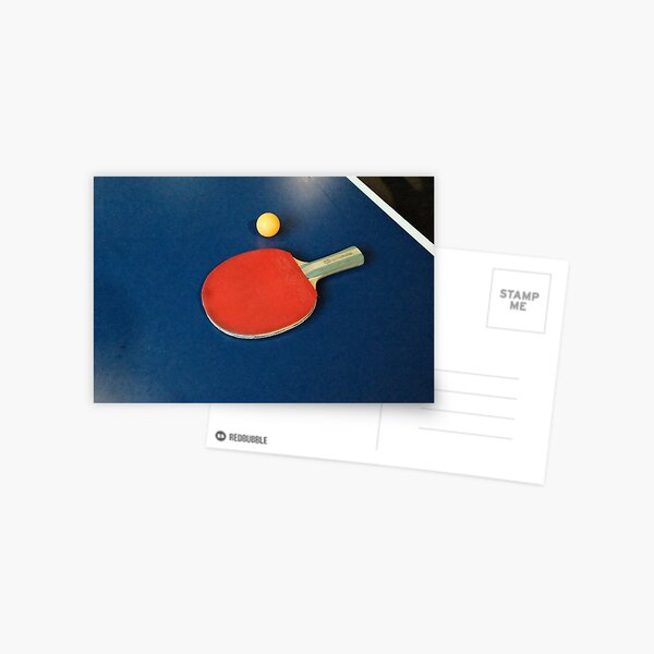Item preview, table tennis bat and ball designed and sold by kdarkpark.
