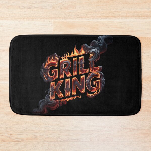 Item preview, Grill King – Bold Father's Day BBQ Design for the Ultimate Grill Master designed and sold by Ela-graphicwiz.