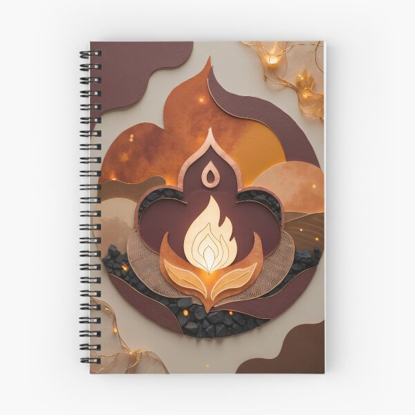Item preview, Vesta – Goddess of the Hearth | Sacred Flame Abstract Art by LaLi Designs designed and sold by LaLi-Designs.
