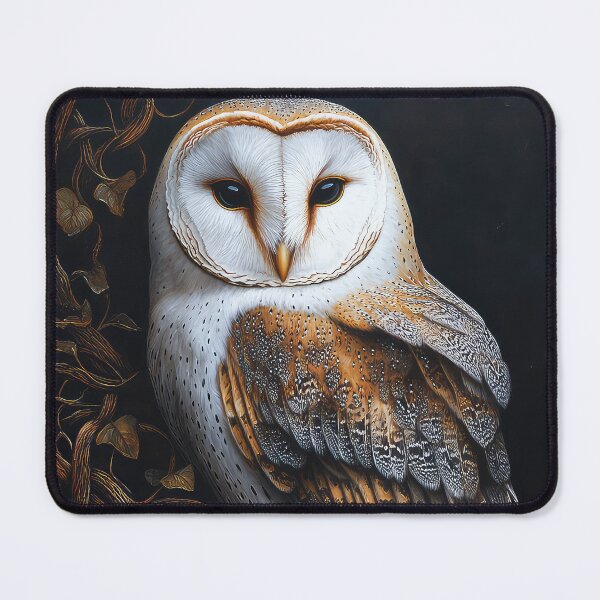 Item preview, Barn Owl sat on a Celtic Knot Tree designed and sold by thewandswant.