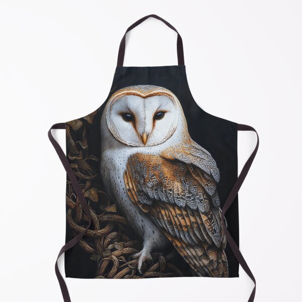 Item preview, Barn Owl sat on a Celtic Knot Tree designed and sold by thewandswant.