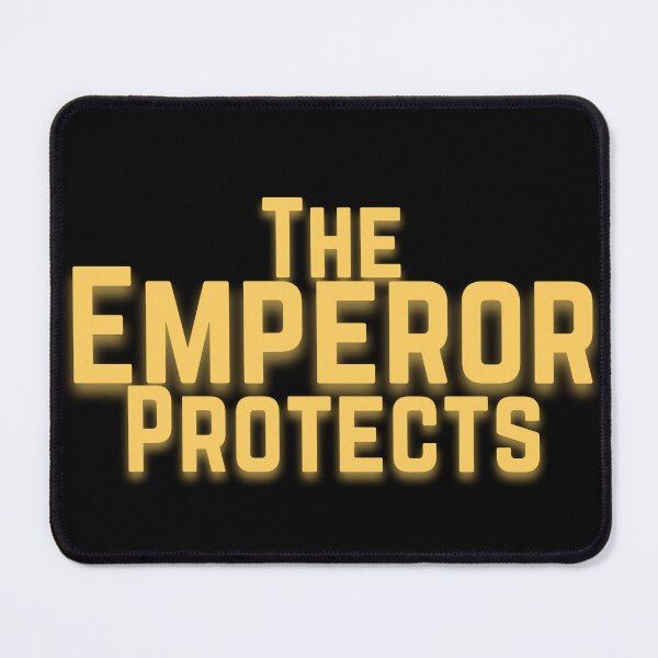 Item preview, The Emperor Protects designed and sold by Style Legion.