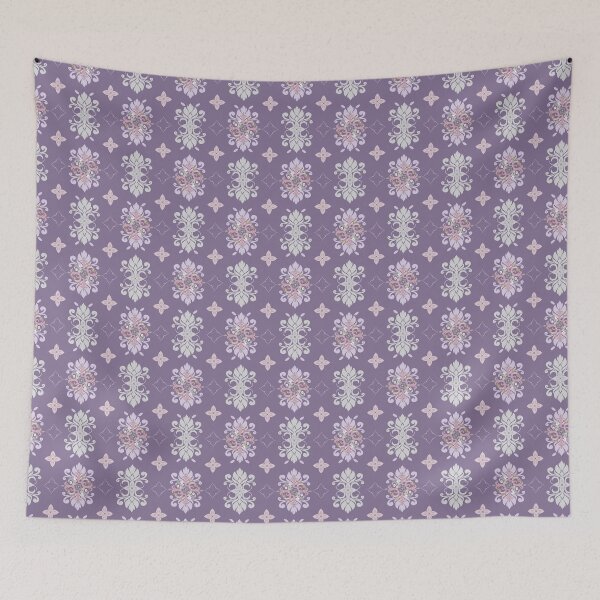 Item preview, Oriental Flora Damask Seamless Pattern Embroidery. designed and sold by Alynek-Design.
