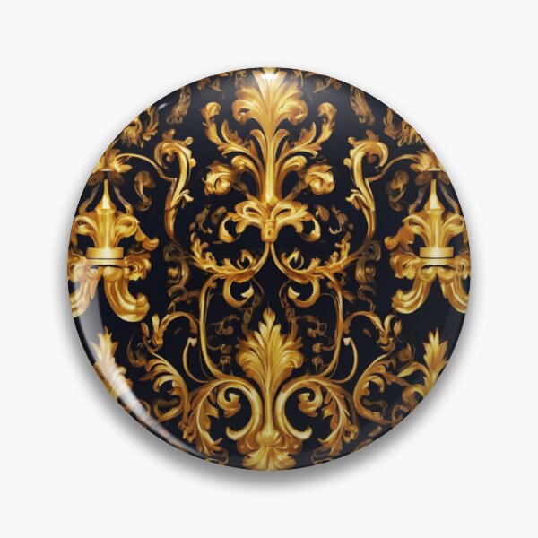 Item preview, Black Majesty – Luxe Royal Pattern Design designed and sold by Luckylife12.