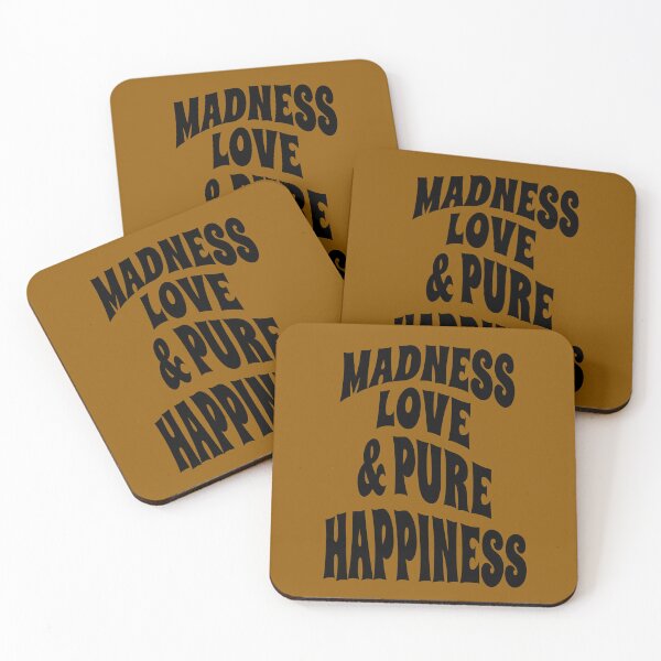 Item preview, Madness, love & pure happiness designed and sold by Insanity Driven Design.