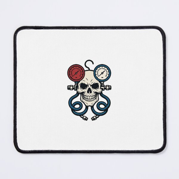 Item preview, Gauge Skull HVAC Design designed and sold by Kawaii Capsule .